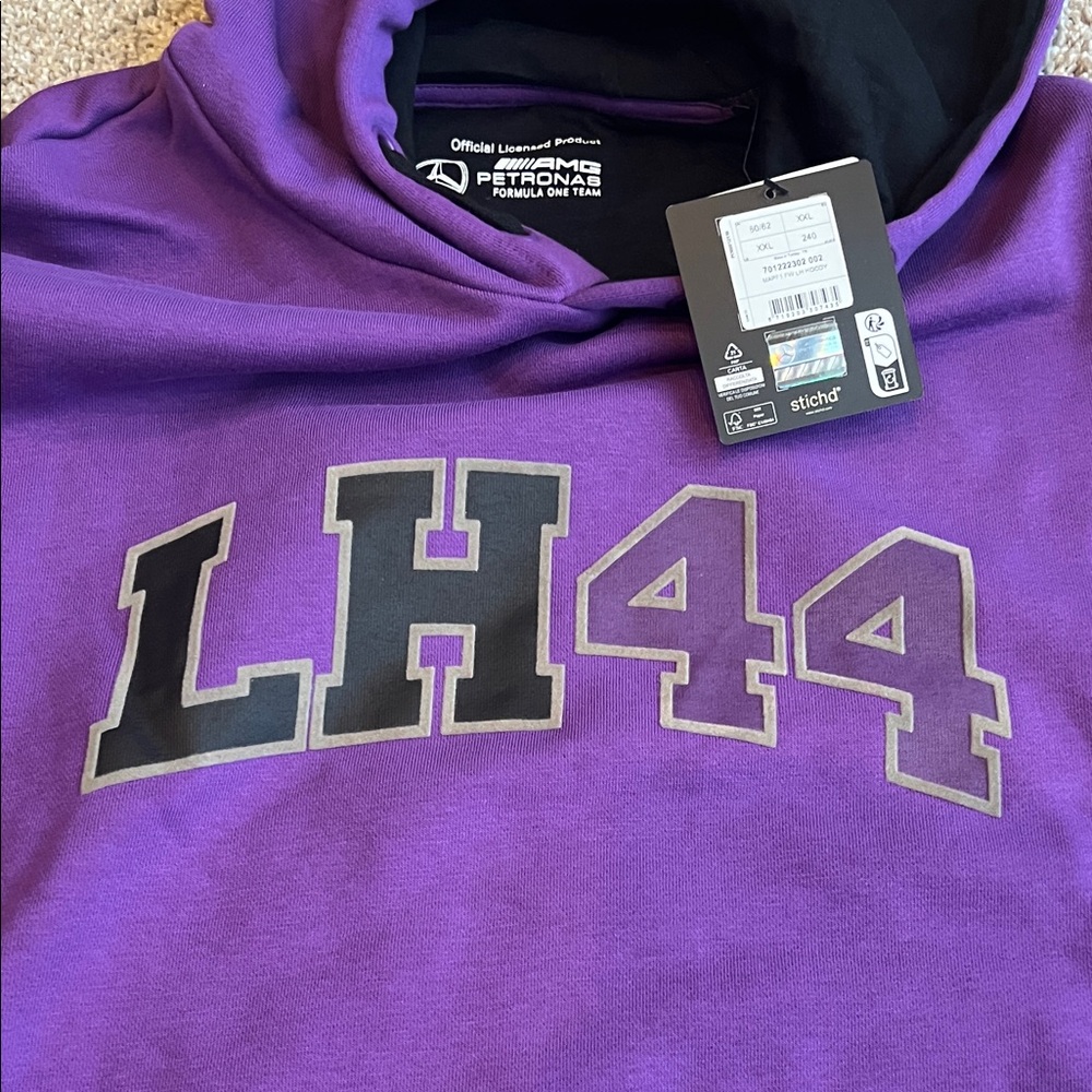 Mercedes Petronas Lewis Hamilton Sweatshirt NWT - Picture 4 of 8